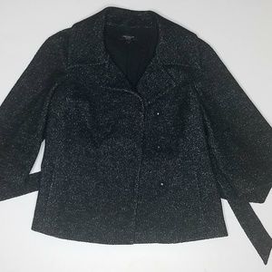 Wool Wrap Blazer